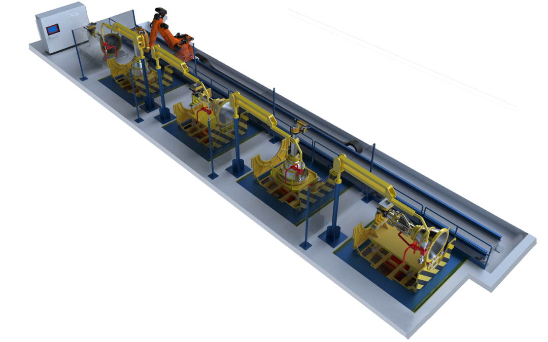 Linea Assemblaggio motori Criogenici